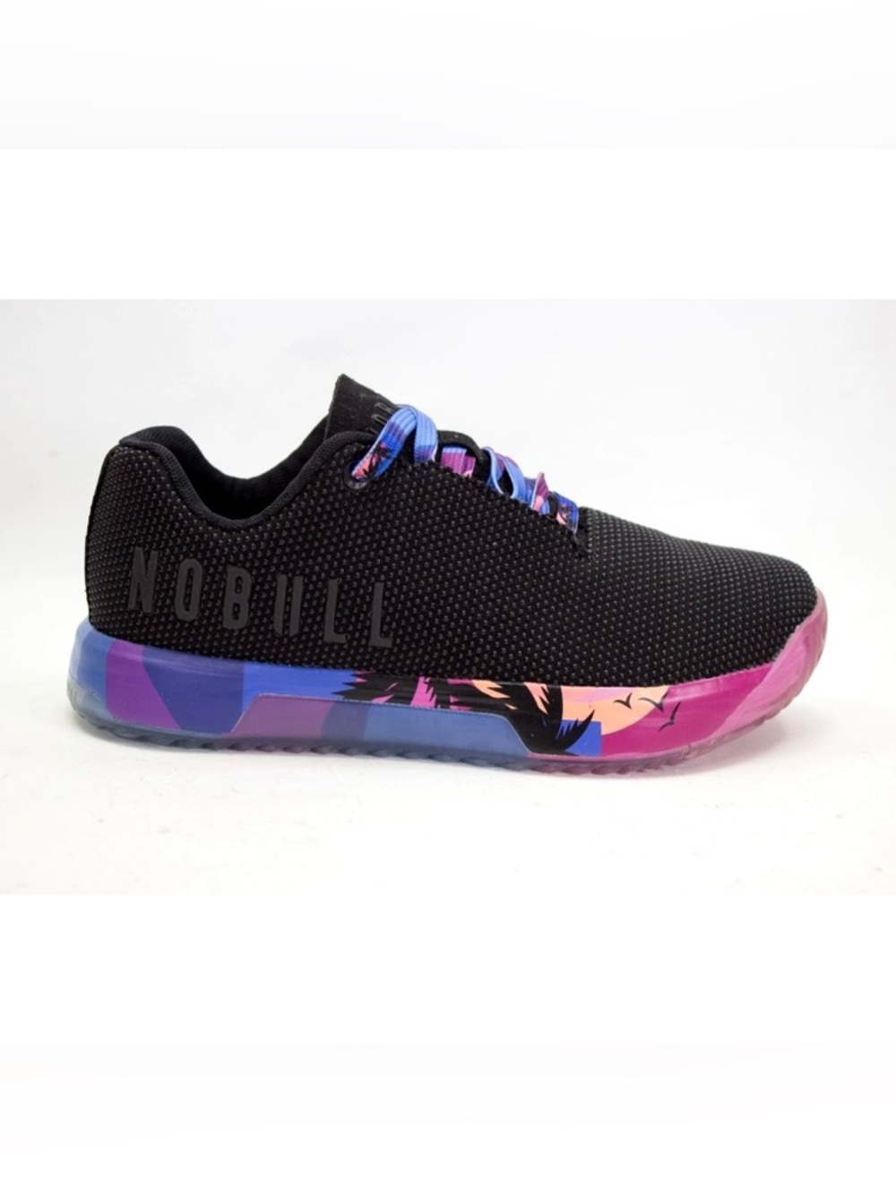 NOBULL Outwork SuperFabric Midnight Palm Womens US 6.5 Cross Trainers Gym Shoes - Picture 5 of 13